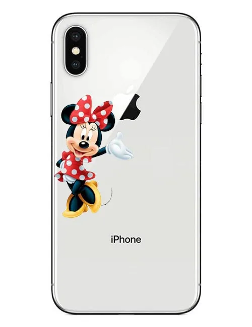 Мягкий силиконовый чехол для телефона с рисунком Микки Минни Маус Apple iPhone 6 6s Plus 5 5S