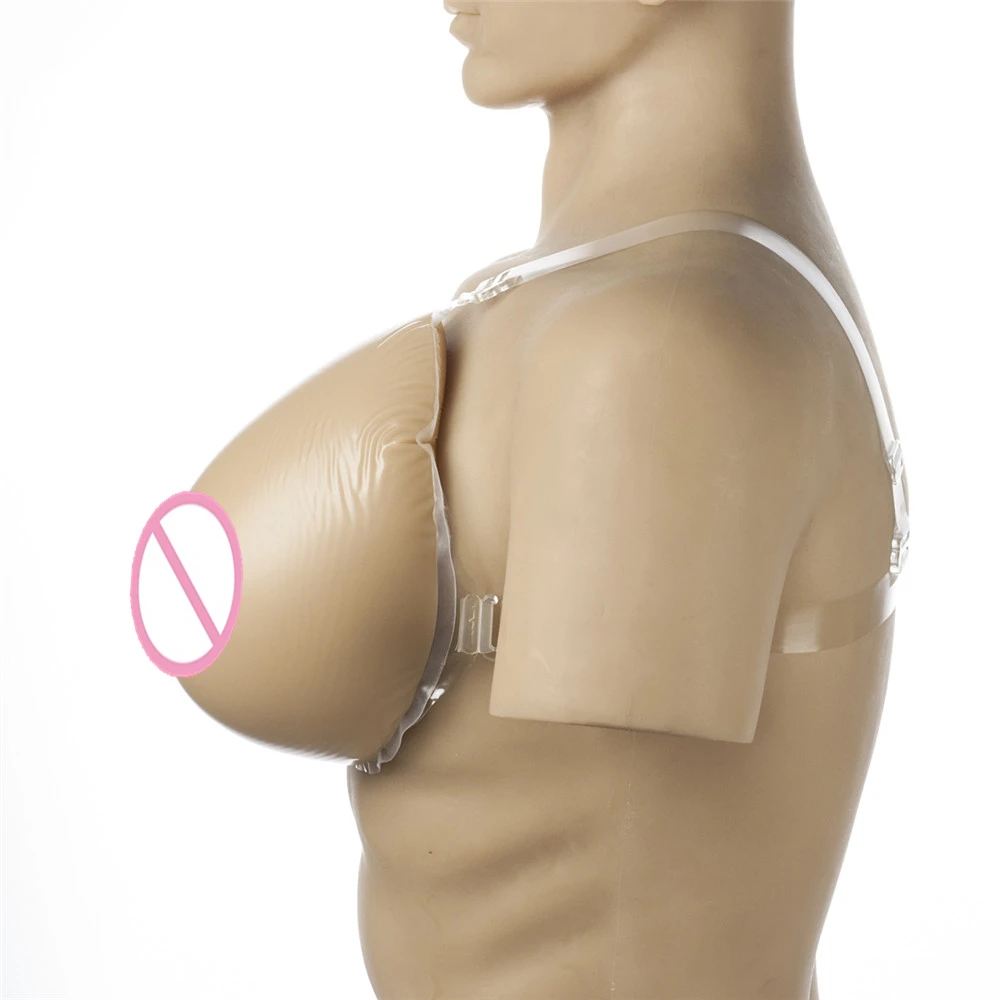 Транссексуал Реалистичная силиконовая форма для груди 3200 искусственная