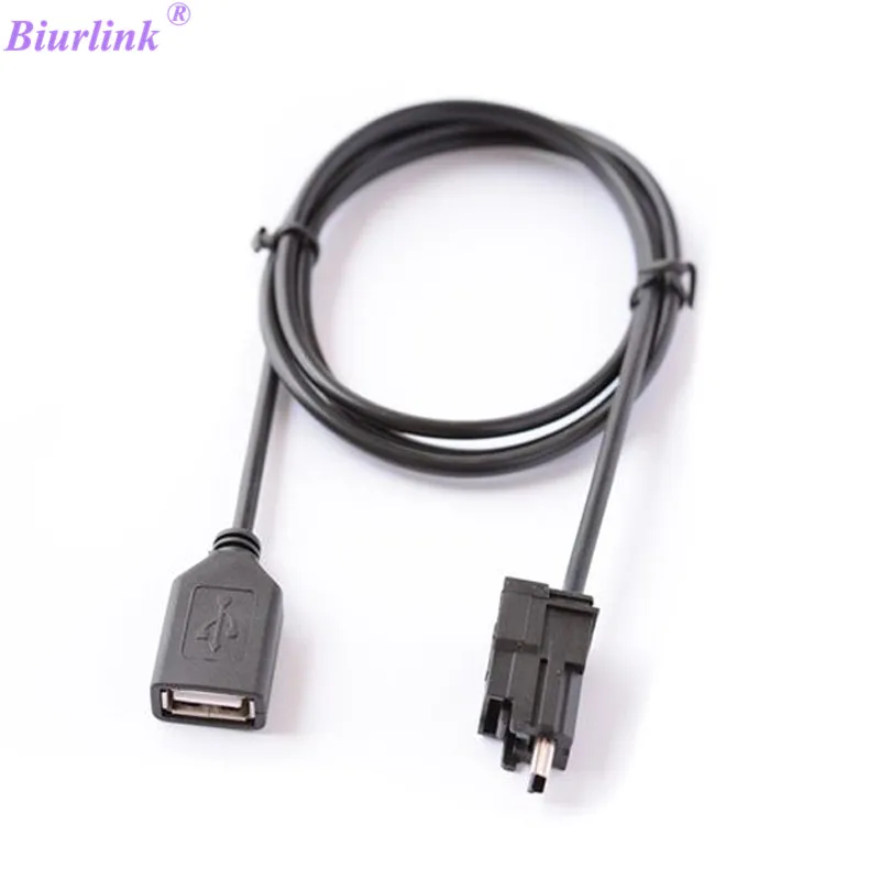 Biurlink Автомобильный USB Кабель адаптер для Nissan X Trail Tenna Bluebird Sylphy|Кабели адаптеры и