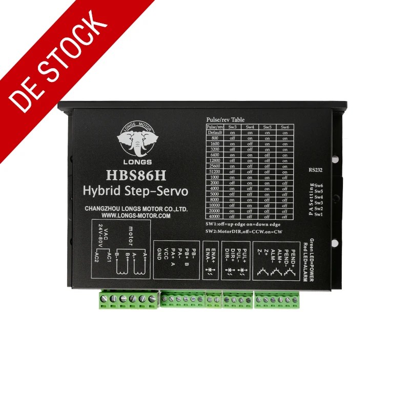 Доставка в ЕС! NEMA34 34SSM5460 EC1000 замкнутый шаговый двигатель 170 мм 12н. М (1704 унций) вал 14