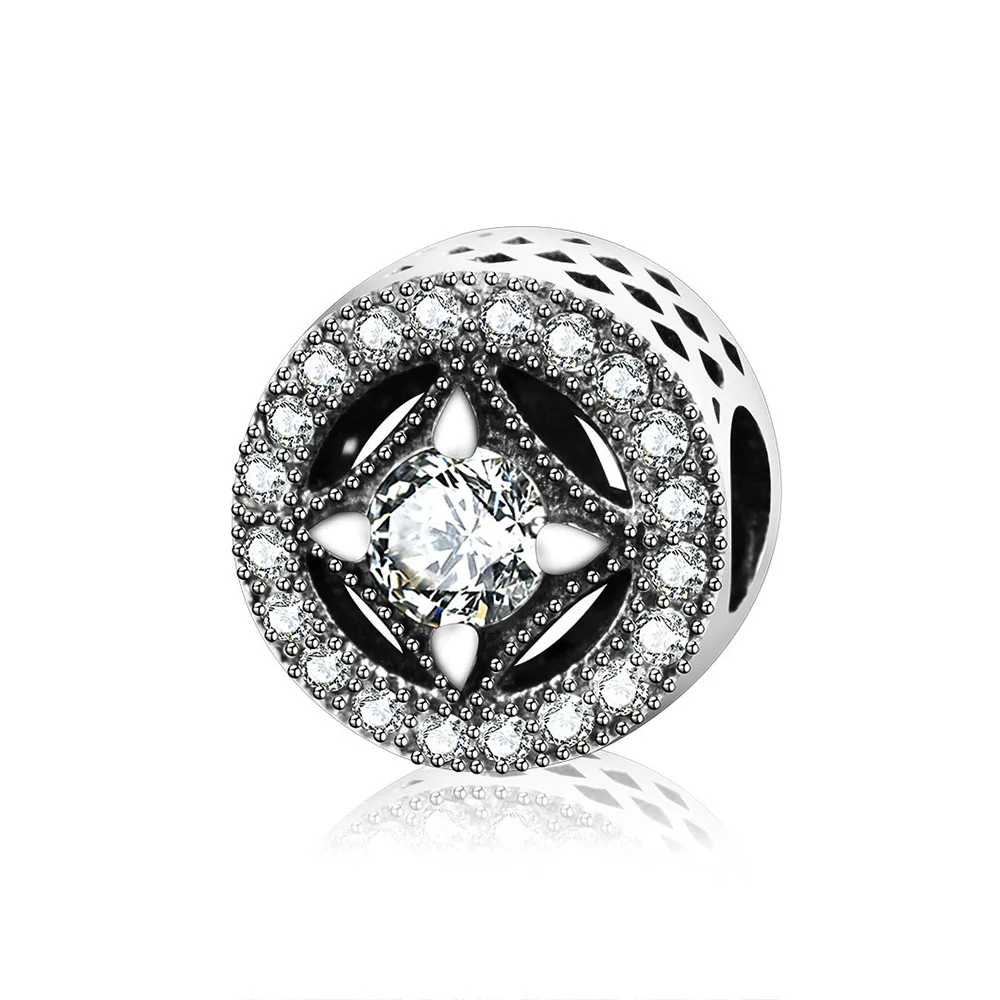 Подходит к оригинальному браслету Pandora, 925 пробы, серебряный, BLESSED Paw Lock, подвески, бусины с прозрачными фианитами, сделай сам, berloque, ювелирное изделие, подарок - Цвет: A5
