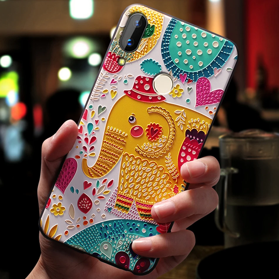 elephant Чехол, чехол, чехол для HuaWei Nova 3 2i 3i 3e Nova3 Nova3e силиконовый 3D милый мобильный Роскошный чехол для телефона - Цвет: elephant