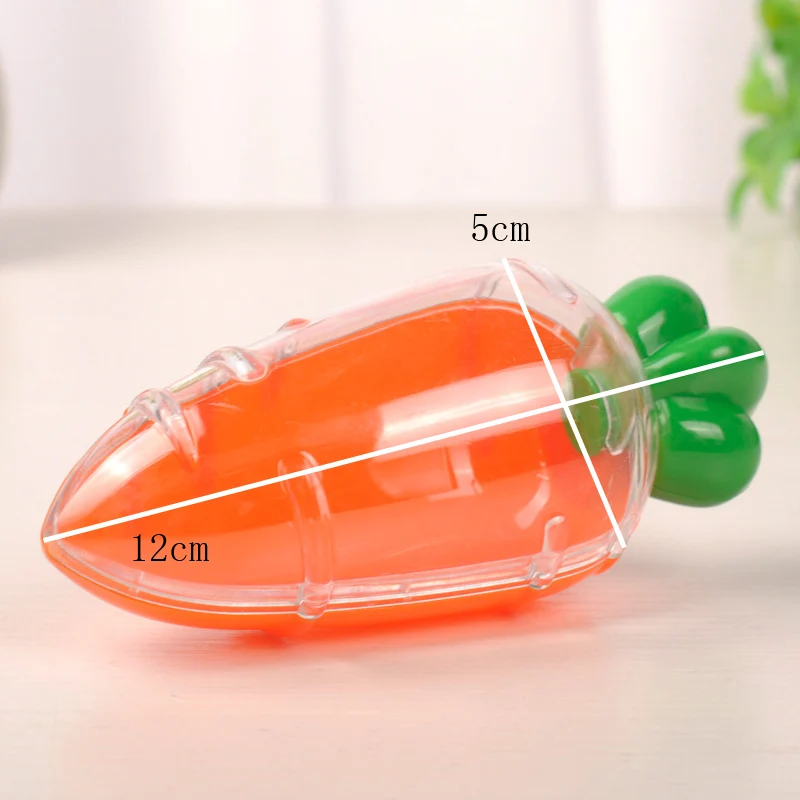 Креативные коробки для конфет в форме моркови 12 штук Подарочная коробка