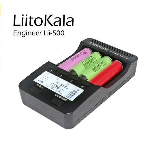 Новое универсальное зарядное устройство Liitokala lii500 Smart LCD Li Ion NiMh AA AAA 10440 14500 16340 17335
