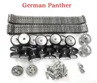 Henglong HL3819-1 116 1:16 Немецкий Panther RC основной боевой танк металлические детали для модернизации ступицыстальная коробка передачметаллическая гусеница