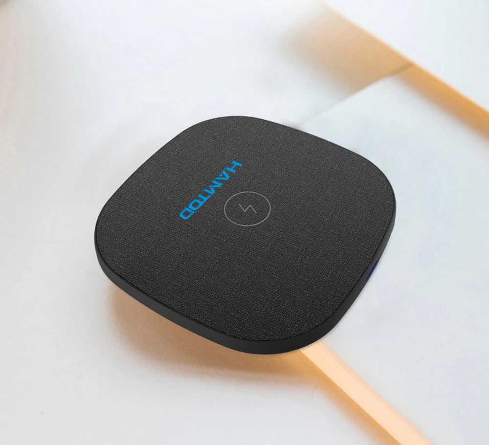 HAMTOD M10 10 Вт Qi Беспроводной Зарядное устройство для samsung Galaxy Xiaomi быстро зарядки Apple