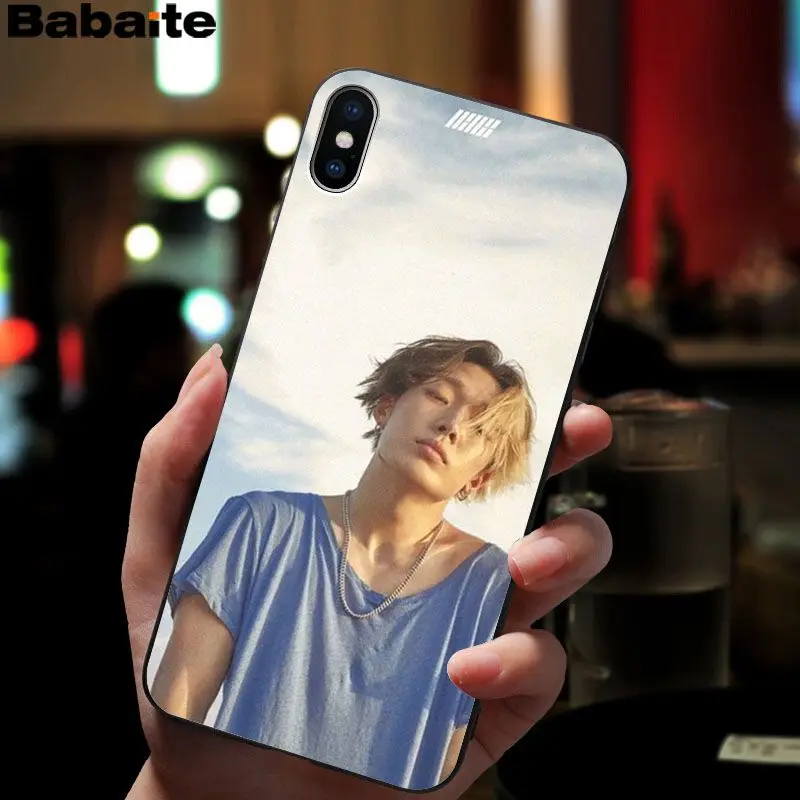 A11 Babaite Ikon KPOP Бобби Б. Мягкий силиконовый чехол из ТПУ для телефона чехол для iPhone 8 7 6 6S Plus 5 5S SE XR X XS MAX Coque Shell - Цвет: A11