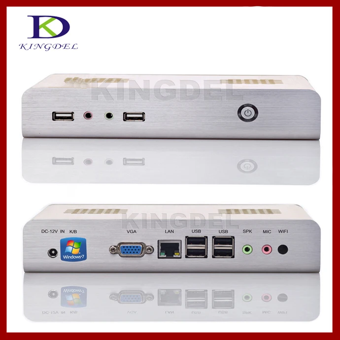 KINGDEL Thin Client PC Station Terminal with Intel Atom N270 1.60Ghz 32 Bit WIFI HDMI support Windows XP 3D games | Компьютеры и офис