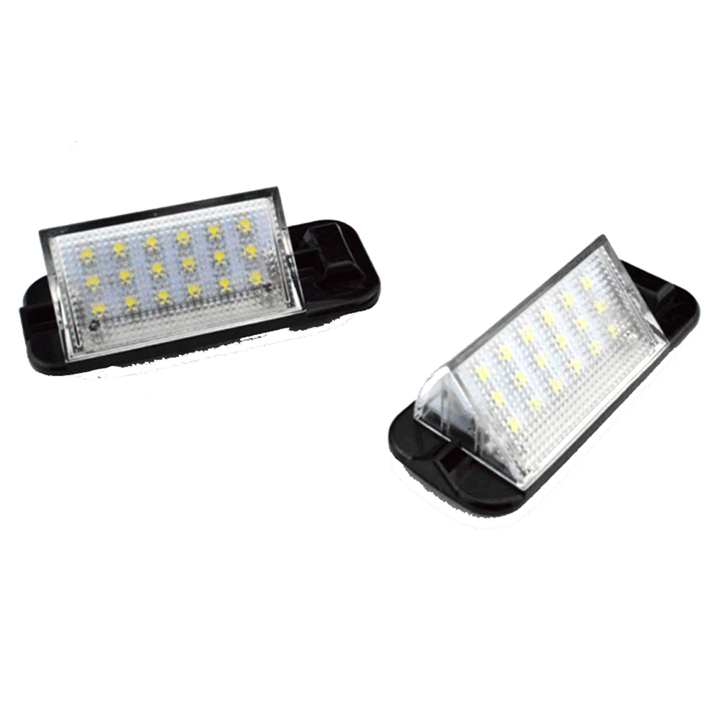 2 шт. для BMW E36 светодиодный светильник номерного знака 18SMD белый 12 В лампы 318i 318is 318ti