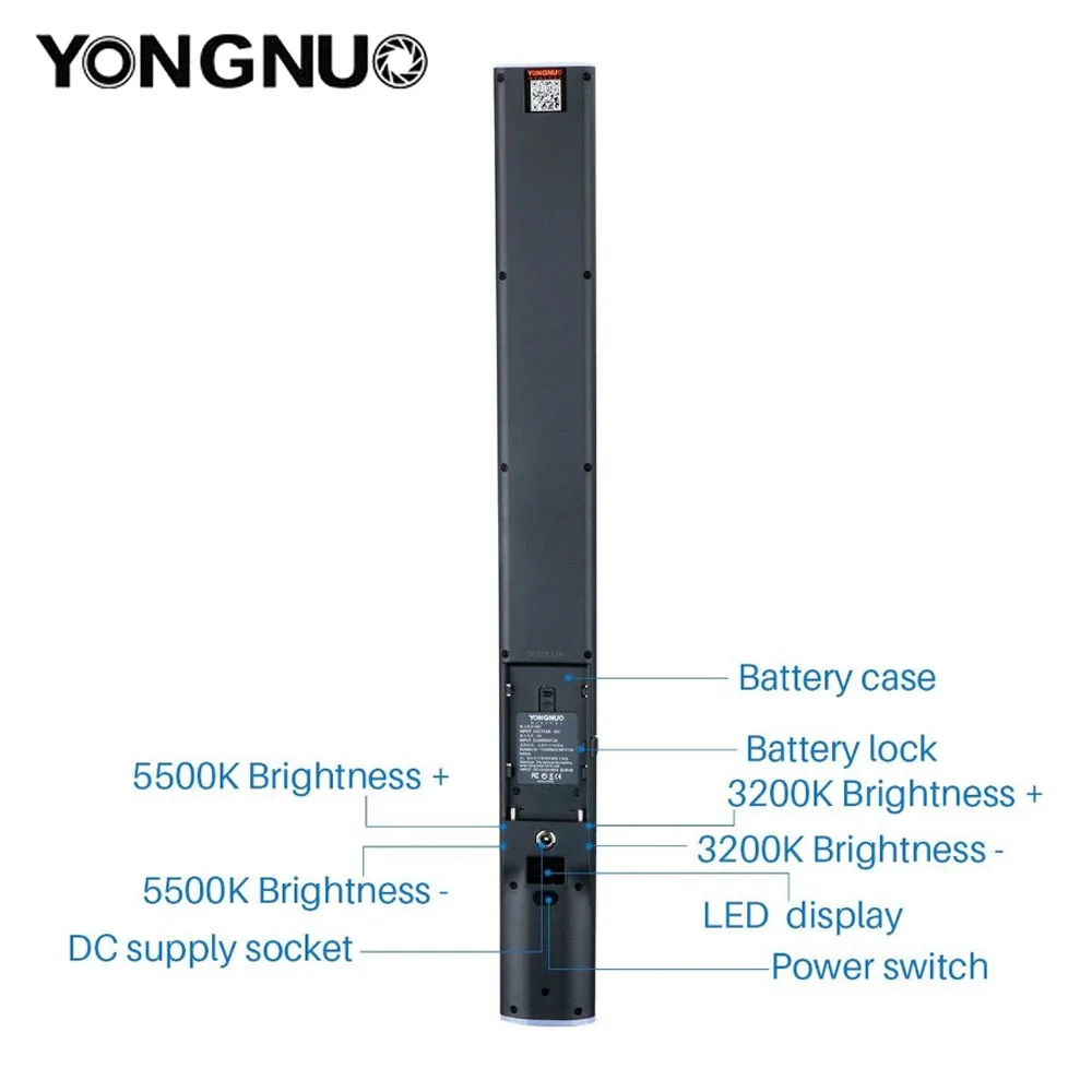 YONGNUO YN360S светодиодный светильник для видеосъемки ручная палочка льда 3200 K 5500