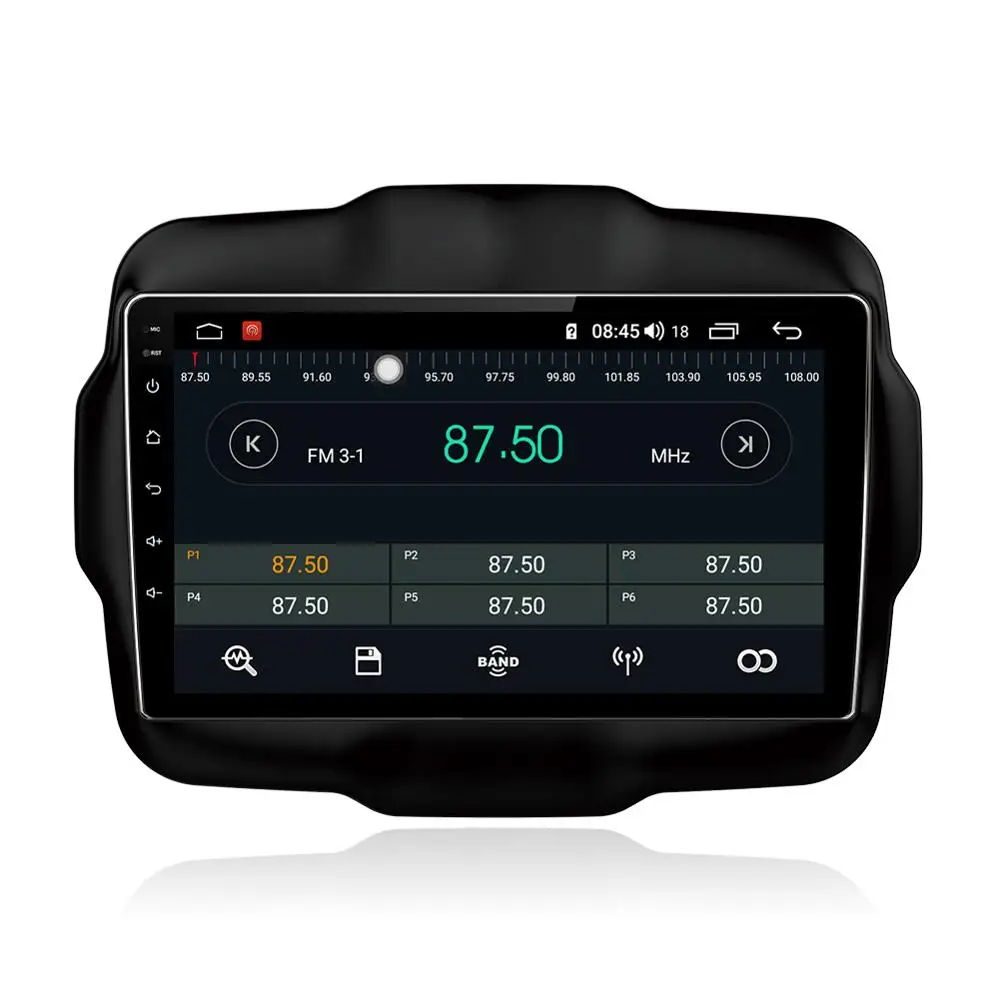 STAPON 9 дюймов для jeep renegade 2016 Android 8 1 4GBRAM + 64GBROM ips DSP 4G Автомобильный мультимедийный