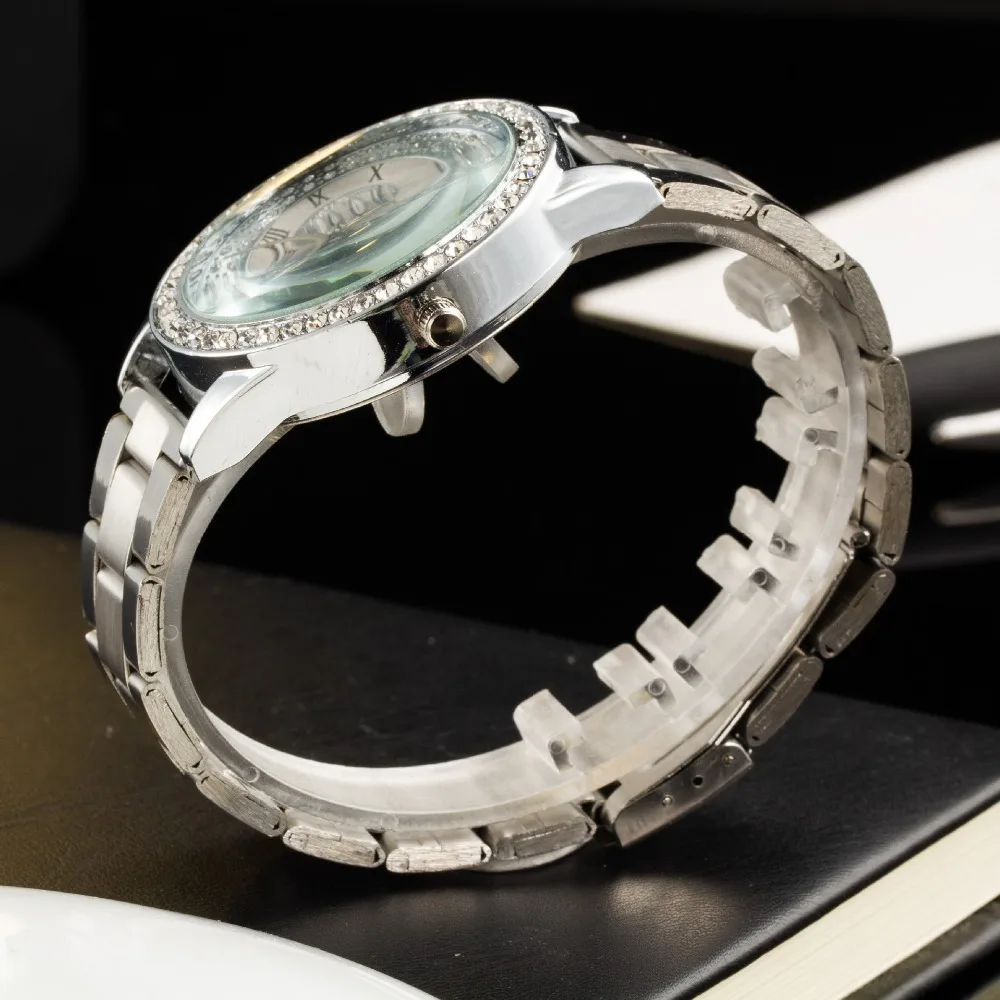 Новинка 2020 брендовые золотые часы с кристаллами повседневные кварцевые для