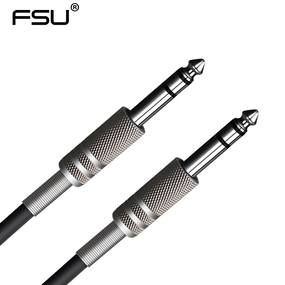 Кабели для электрогитар 6 35 мм кабели с шумоподавлением Аудиокабели бас гитары