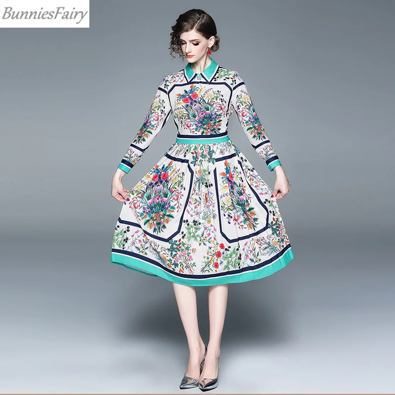 BunniesFairy 2019 весеннее женское зеленое черное винтажное Ретро Тропическое Цветочное