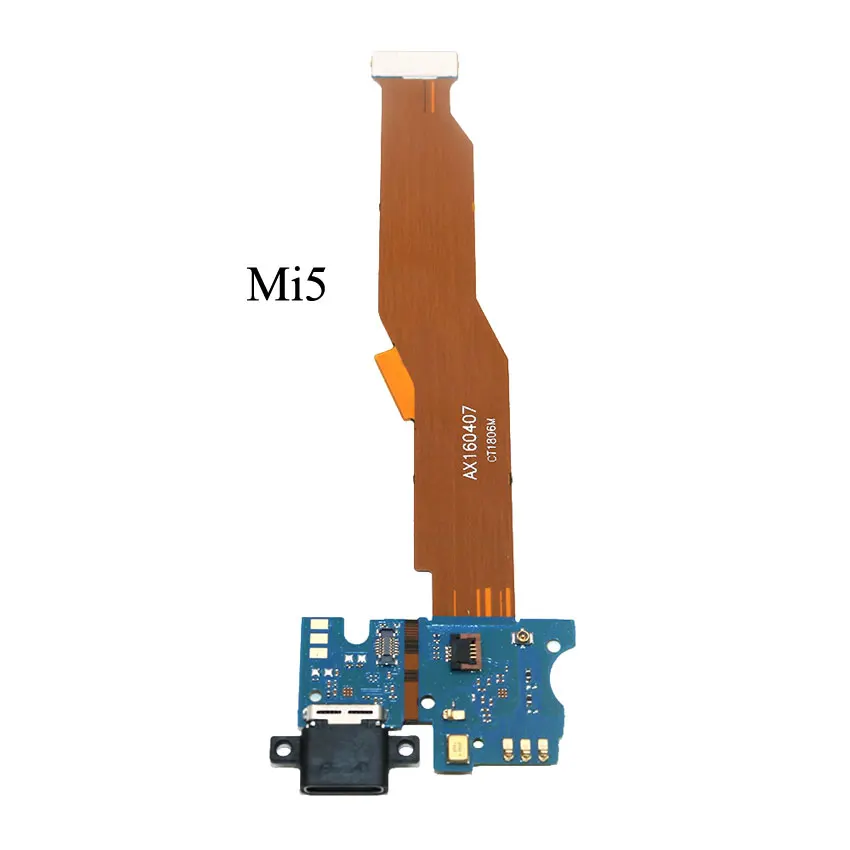 Зарядный порт YuXi Micro USB док-станция для зарядки гибкий кабель запасные части Xiaomi Mi5