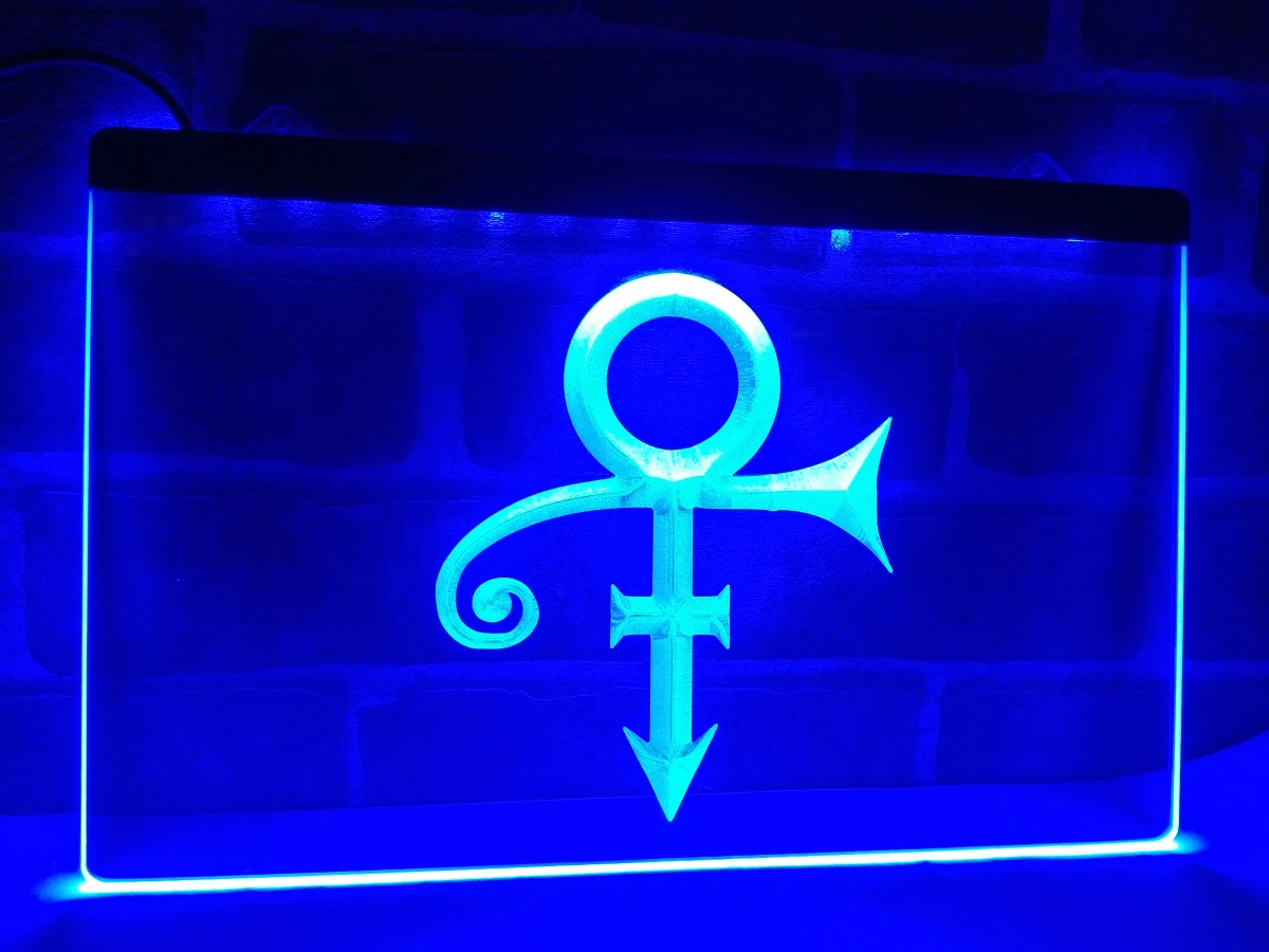 

LF199- Prince Symbol LED Neon Light Sign home decor crafts