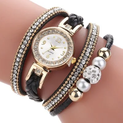 High Quality Beautiful Fashion Women Bracelet Watch Ladies Watch Casual Round Analog Quartz Wrist Bracelet Watch For Women Clock