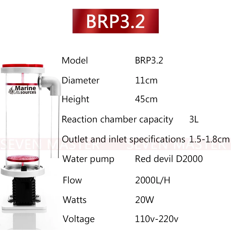 BRP3.2 Морской источник Biopea bean reactor BRP1.0 BPR2.2 BPR3.0 био пеллетные реакторы камера Общая мощность: 2.2L NP Bean кипящая машина - Цвет: BRP3.2