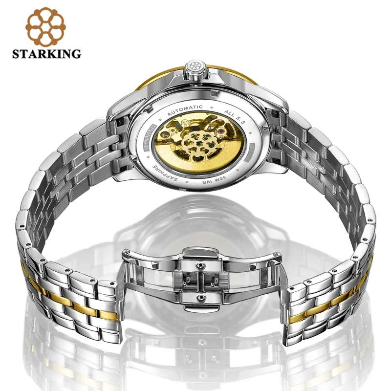 STARKING Роскошные брендовые 2016 автоматические механические часы мужские