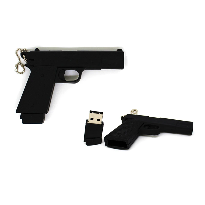 Мультяшная модель пистолета ручной флэш-накопитель с гранатами USB 4 ГБ 8 16 32 64 2 0