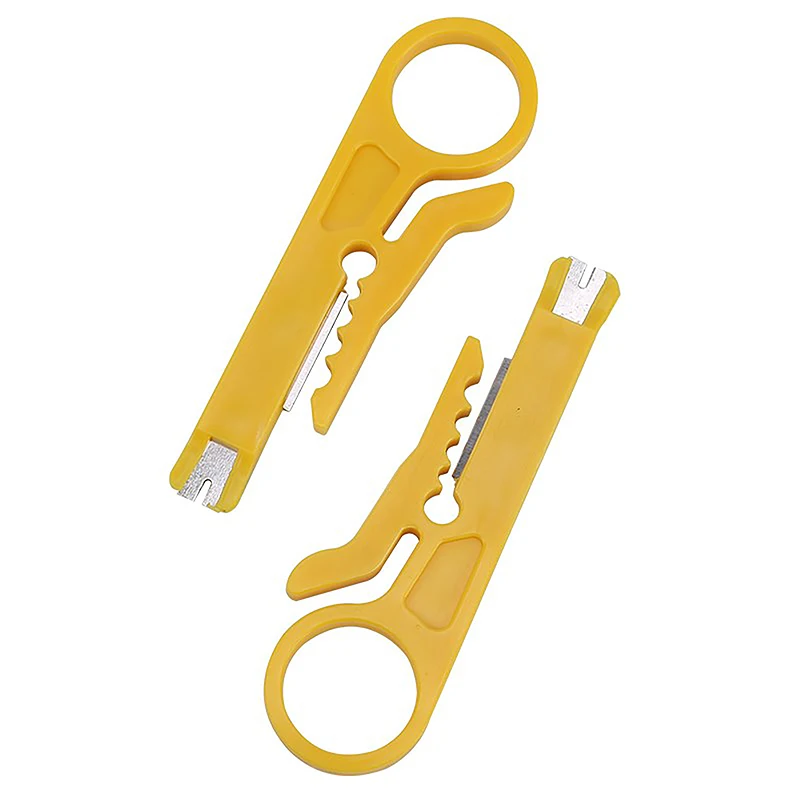 Мини Портативный нож для зачистки проводов щипцы обжимной инструмент кабеля