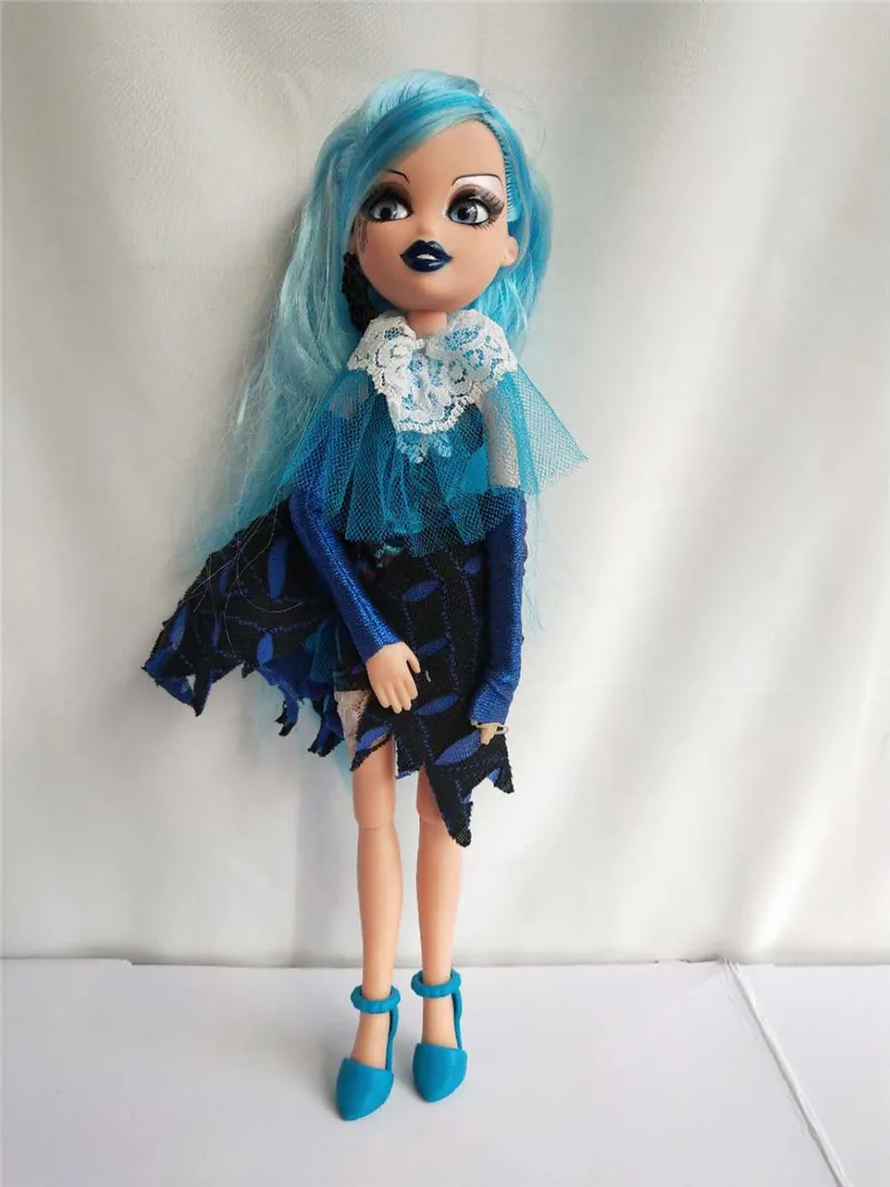 Фиолетовый Горячая Распродажа, модная фигурка Bratz Bratzillaz, платье для куклы, uo, игрушка для игры в дом, несколько вариантов, лучший подарок для ребенка - Цвет: Фиолетовый