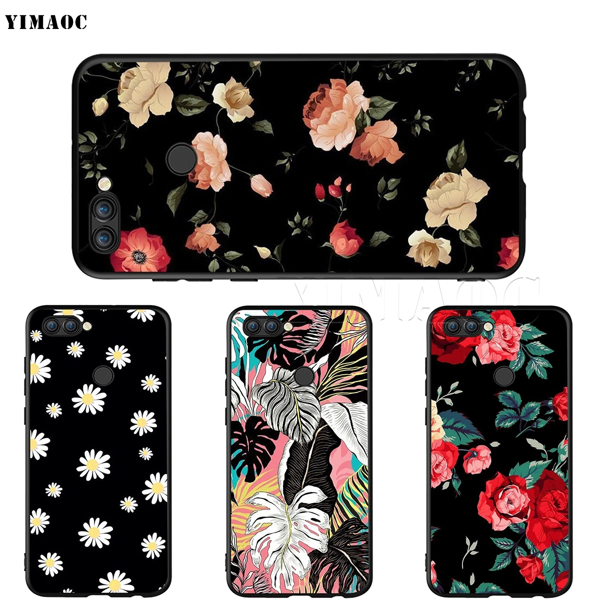 YIMAOC Король Королева пара влюбленных чехол для Huawei Honor Mate P smart Y7 Y9 8C 30 20 10 8x Nova 3i 3 Lite