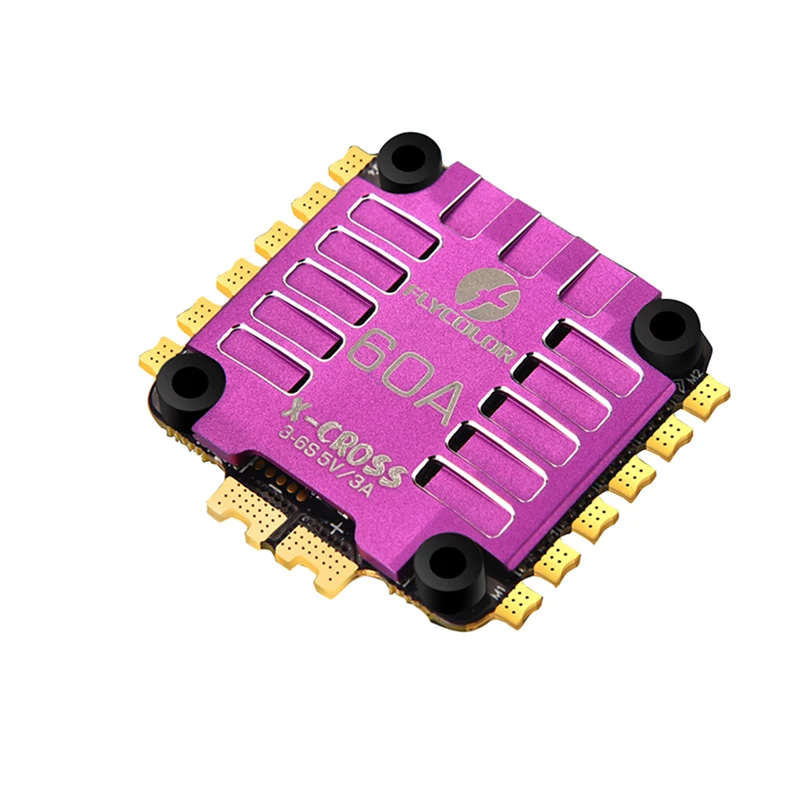 Flycolor X Cross 60A BLheli_32 3 6S 4in1 ESC 5V BEC выход STM32F0 процессор электронный контроллер