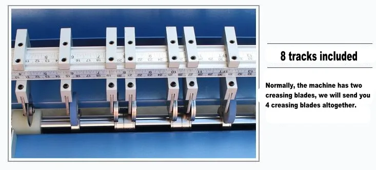 Электрический Резак для перфорации бумаги 3 в 1 комбинированный 520 мм + 4 набора