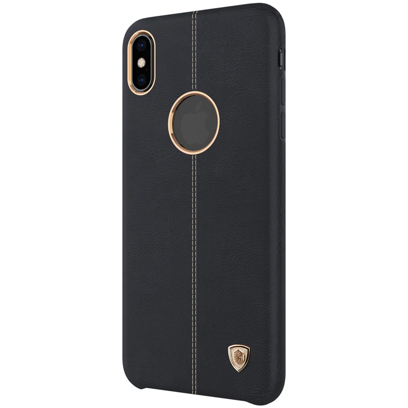 Чехол для Apple iPhone Xs Max Xr NILLKIN Englon Series кожаный чехол Винтажный элегантные чехлы на