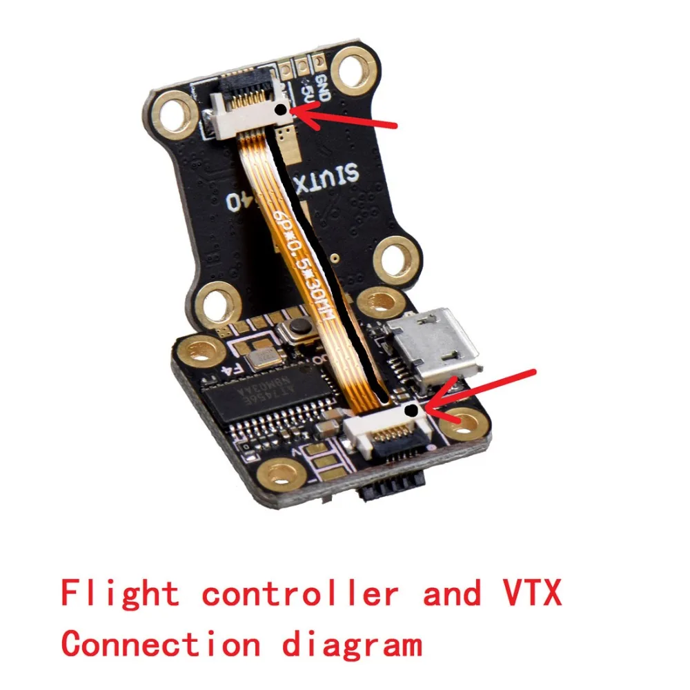 SIF4 F4 управление полетом 2-4S w/BEC BS-13A 4 в 1 ESC+ SIVTX-5840 VTX+ IPEX-2 5,8G Anetanna для FPV квадрокоптера дрона