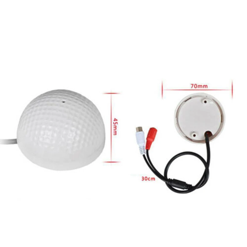 CCTV Microphone Ball Shape Audio Pickup Device High Sensitivity Monitoring for Car M8617 | Автомобили и мотоциклы