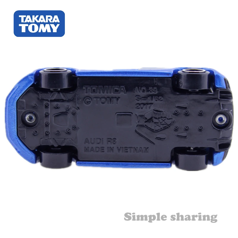 Takara Tomy Tomica NO. 39 Audi R8 модель комплект 1:62 литая машина Горячий родстер пресс форма