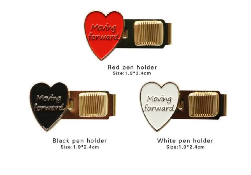

2 pcs/lot2019 Cheapest Joker metal spring retractable clip Cute love metal clip
