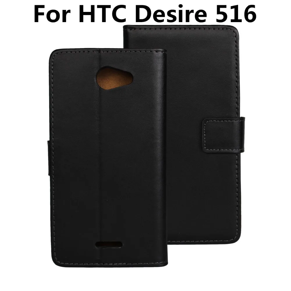 2016 Популярные Для HTC Desire 516 Хорошее Качество Обычный Кожаный Бумажник Моды Топ