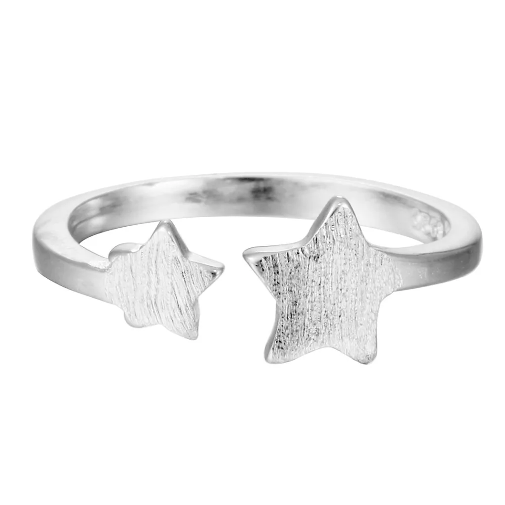 Chandler 2017 новое поступление DoubleStar Blanks Band регулируемое кольцо модное женское anillo de