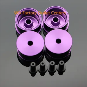 Колеса среднего диаметра RFDTYGR Mini 4wd, самодельные детали для Tamiya MINI 4WD, цветное колесо с алюминиевым диском L016 1 компл.лот