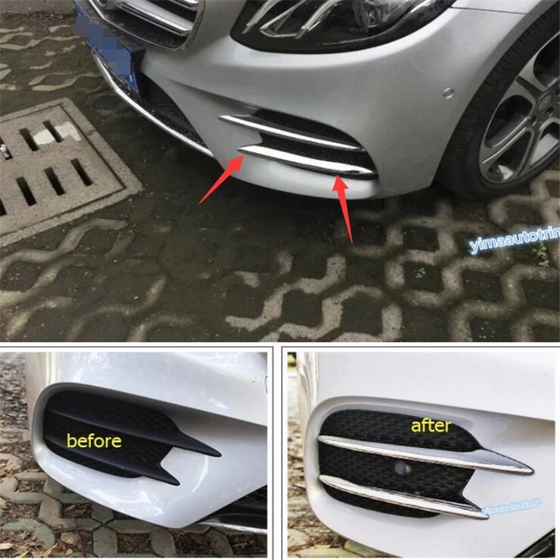 Стайлинг автомобиля Lapetus передние противотуманные фары лампа накладка на веко