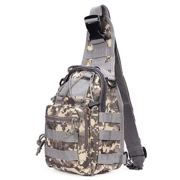 EBOYU тактическая сумка-слинг, Мужская Военная спортивная сумка, EDC Molle Pack, рюкзак, сумка через плечо, на грудь, для кемпинга, пешего туризма