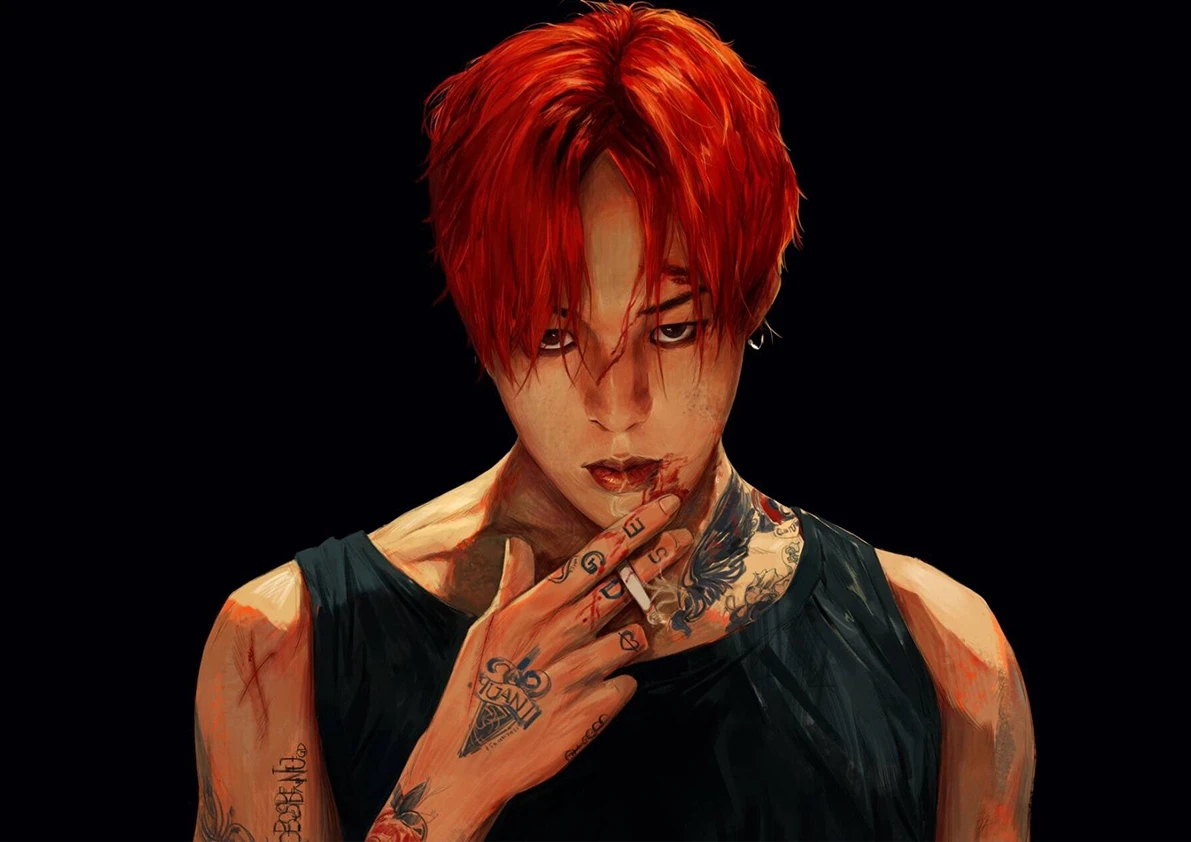 K-pop G-DRAGON плакаты хорошее качество постер с покрытием белая бумага на стену для дома и бара Декор/наклейки