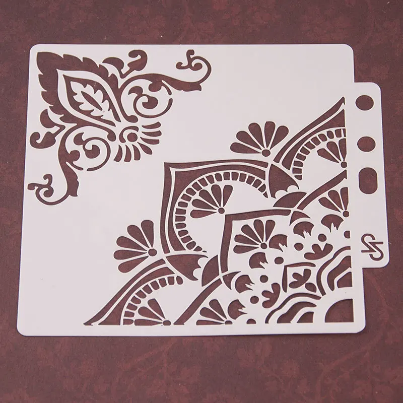 1 шт. трафареты для стен 13 см|Трафареты| |