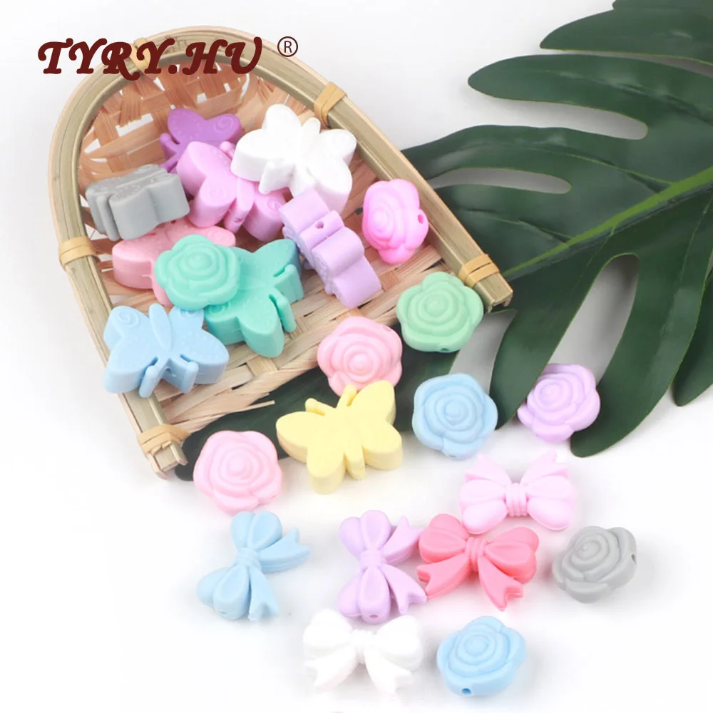 

5 шт., силиконовые бусины TYRY.HU для грызунов