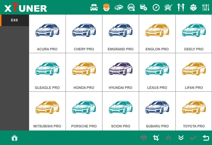 XTUNER E3 Easydiag OBDII Vpecker E3 полная система OBD2 Wifi Автосканер+ 8 дюймов планшет автомобильный диагностический замена инструмента Vpecker