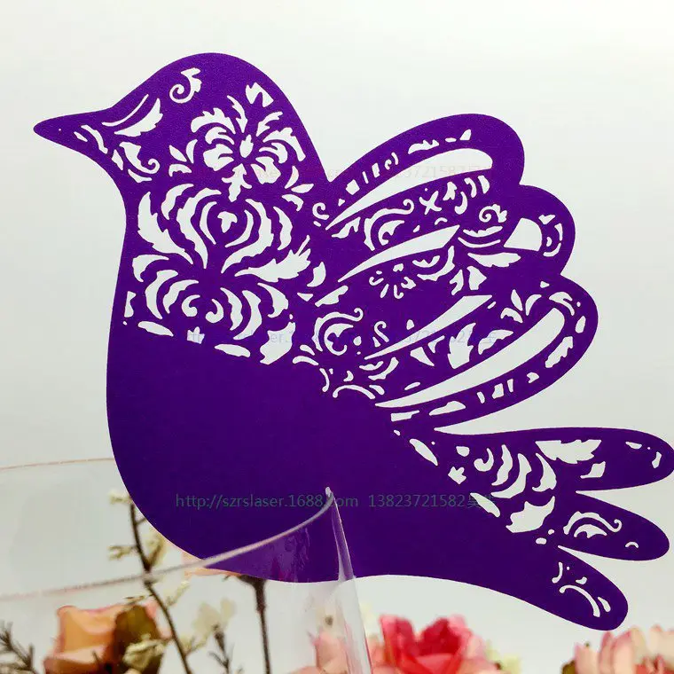 Бокалы в форме птицы для красного вина бокалы с лазерной гравировкой свадьбы дня