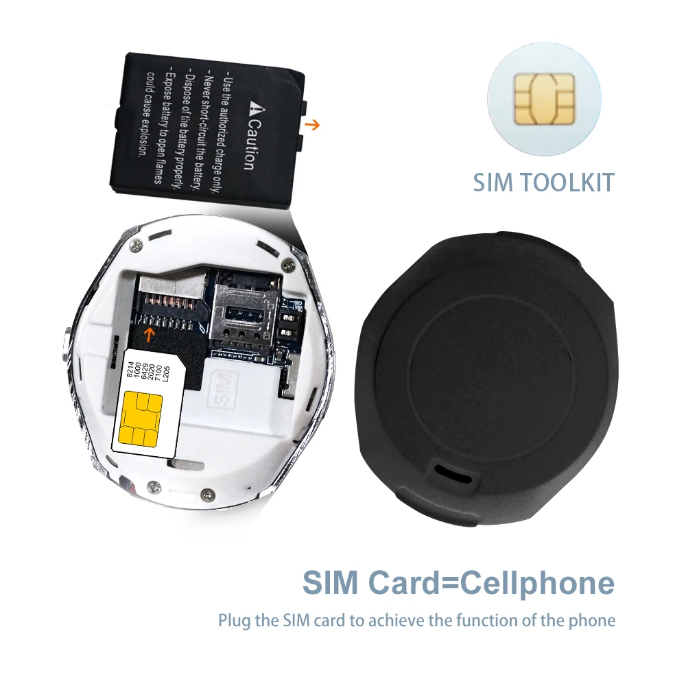 Yuntab 1.54 дюймов сенсорный экран Y1 Smart Watch Поддержка sim карты с отслеживанием