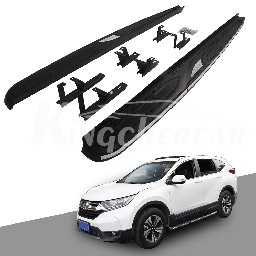 

Side Step Fit for HONDA CRV CR-V 2017 2018 2019 2020 Running Board Nerf Bar Aluminium Alloy New Designed Car Styling