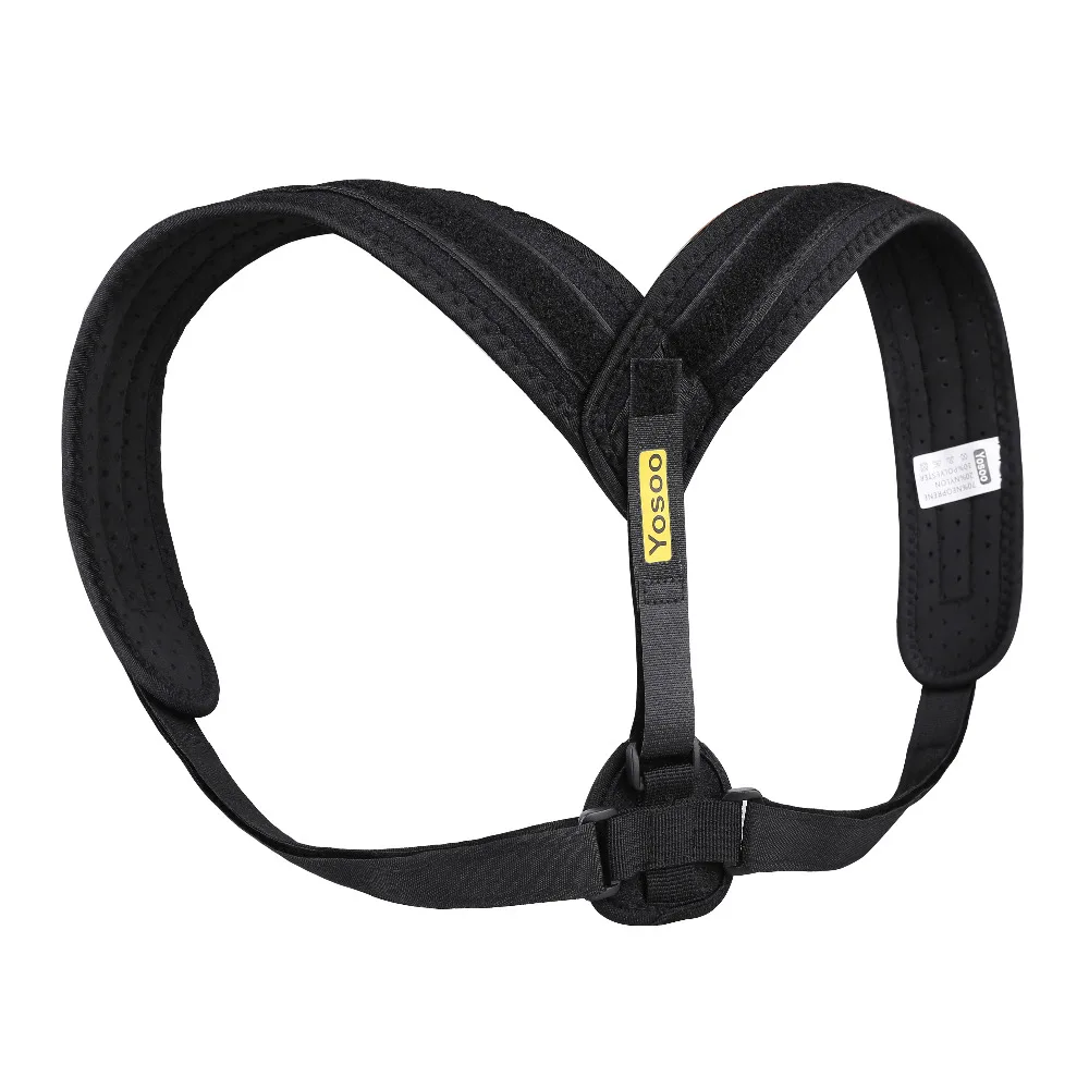 Yosoo Корректор осанки для верхней части спины поддерживающий пояс до ключицы