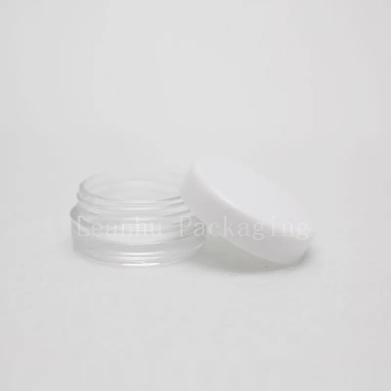 Маленькие пустые косметические жестяные банки 2 г пластиковые для крема упаковка