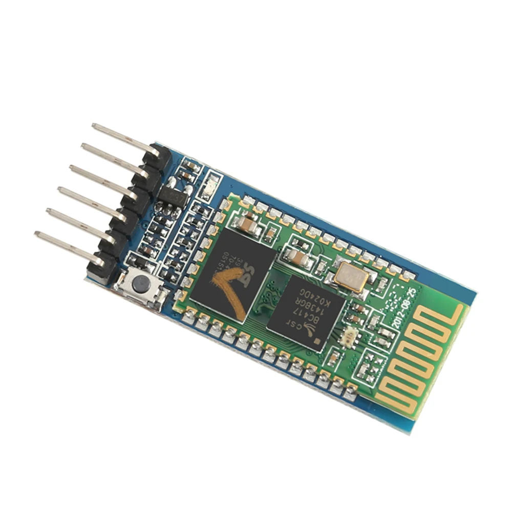 50 шт./лот HC05 HC-05 Master-Slave 6pin JY-MCU анти-обратный Встроенный Bluetooth серийный сквозной