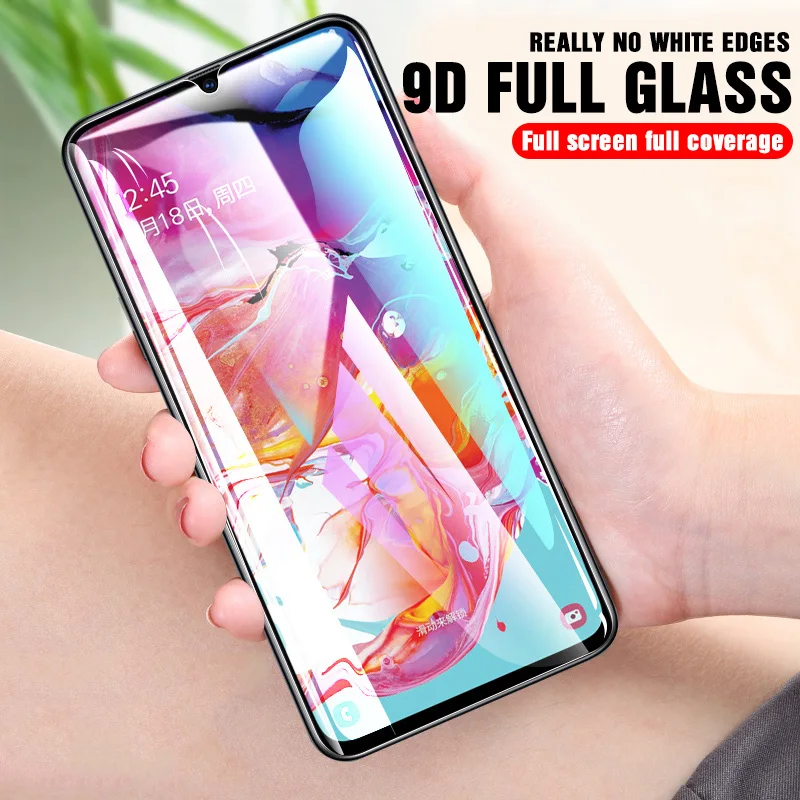 9D Защитное стекло для Samsung Galaxy A50 A40 A30 A20 A10 Защита экрана samsung A70 A80 A90 A60 на M20 M10